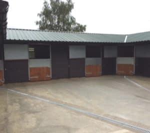 New stables at the Unicorn Trust