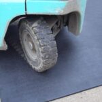 M10 rubber sheet with fork lift