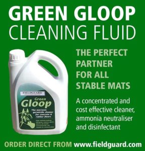 Green Gloop Cleaning Fluid for Rubber Mats and Stable Mats