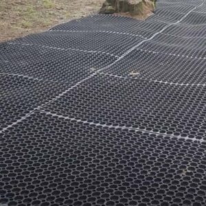 Mats secured with M50P securing pins